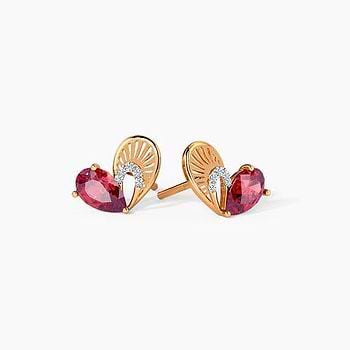 Esme Gemstone Stud Earrings