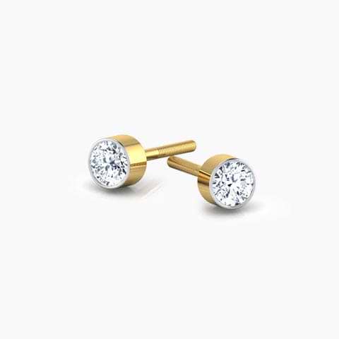 Tiny Sparkles Kids' Diamond Earrings