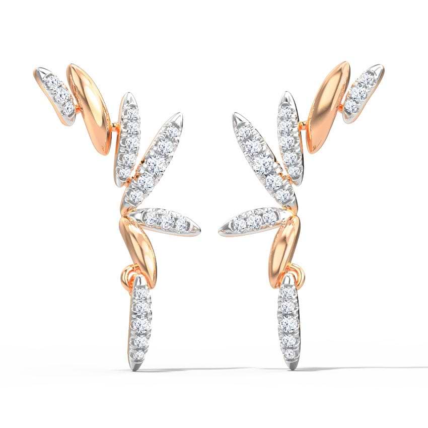Lucille Diamond Drop Earrings