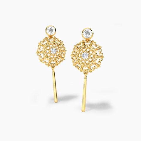 Idalia Diamond Drop Earrings