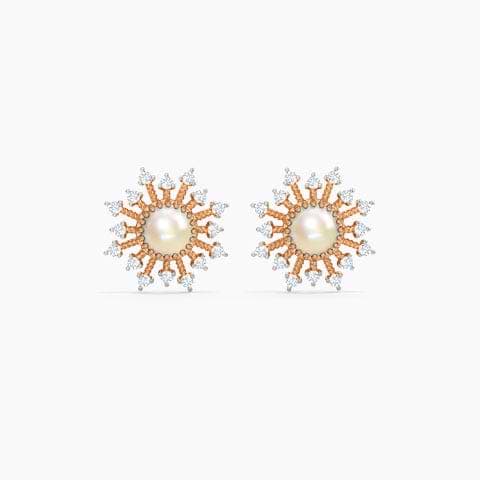 Amala Pearl Stud Earrings