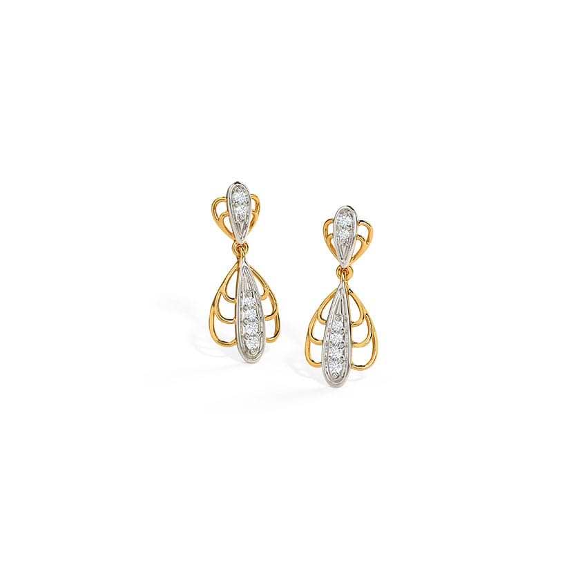 Enchanting Diamond Drop Earrings