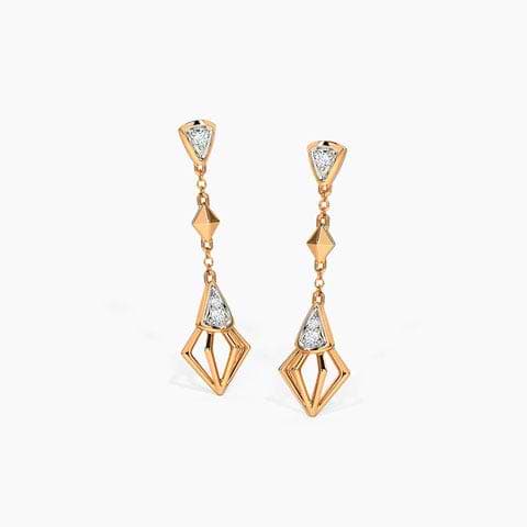 Joyous Diamond Drop Earrings 