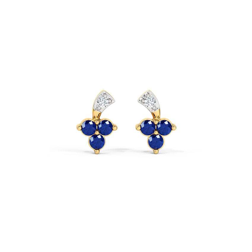 Petite Royal Gemstone Stud Earrings