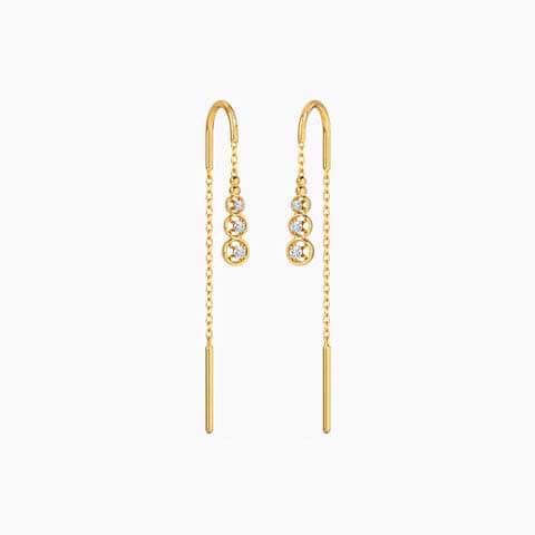 Piku Diamond Sui Dhaga Earrings