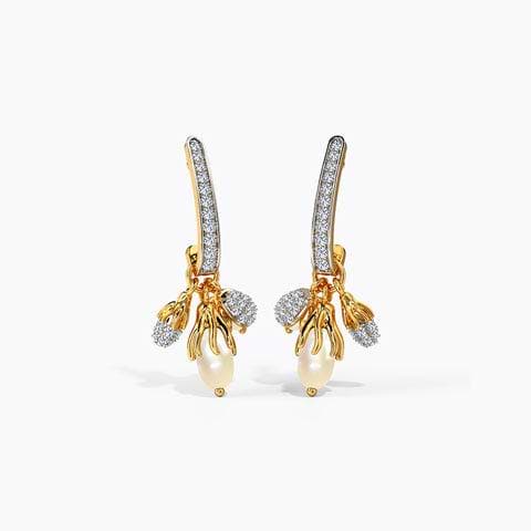 Mehan pearl Drop Earrings