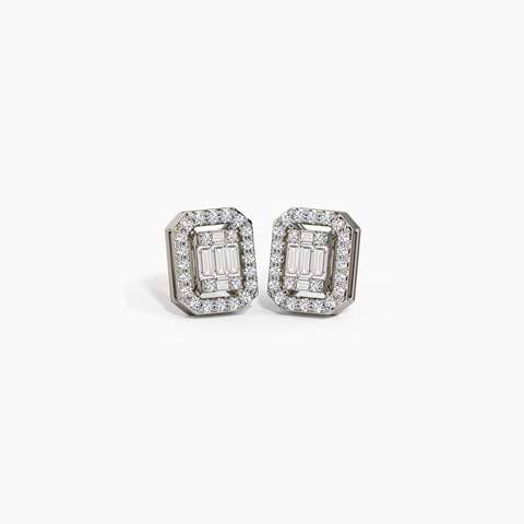 Eliza Glim Diamond Stud Earrings