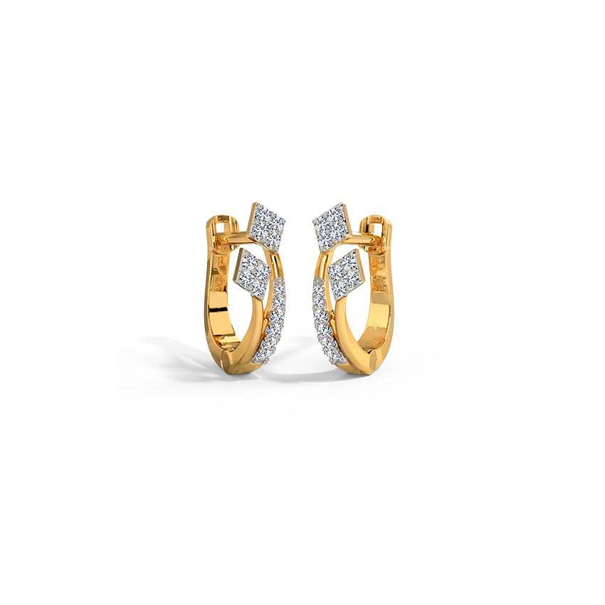 Sanvi Linear Hoop Earrings