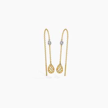  Sway Diamond Sui Dhaga Earrings