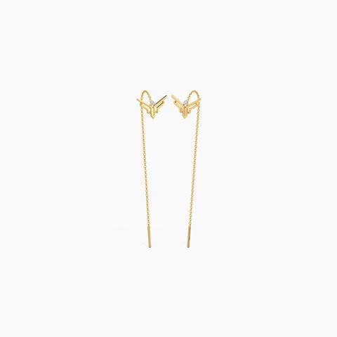 Tripping Diamond Sui Dhaga Earrings