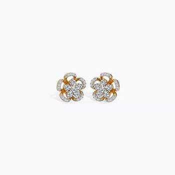 Endearing Hazel Diamond Stud Earrings