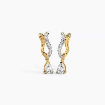 Lucy Diamond hoops Earring