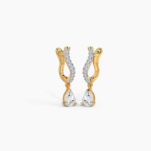 Lucy Diamond hoops Earring