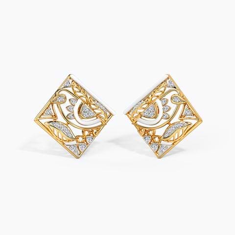 Pakhi Diamond Stud Earrings