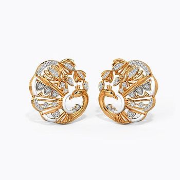 Mayur Diamond Stud Earrings