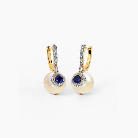 Osha Gemstone Hoop Earrings