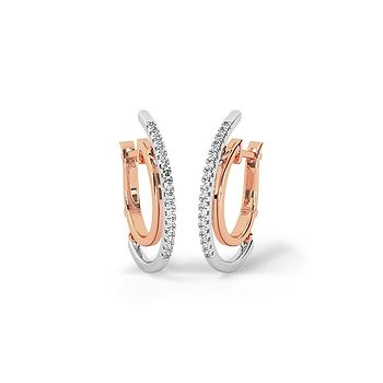 Amira Diamond Dancing Hoops