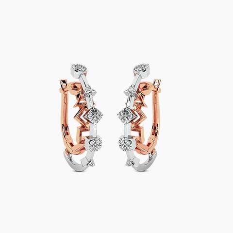 Juno Diamond Dancing Hoops 