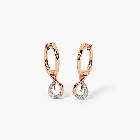 Infinity Diamond Round Kids Hoops 