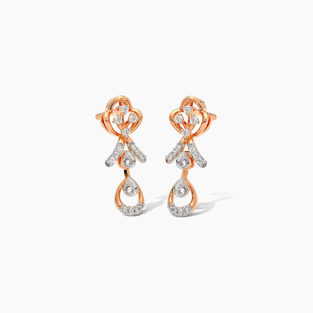 Dreamy Gleam Diamond Drop Earrings