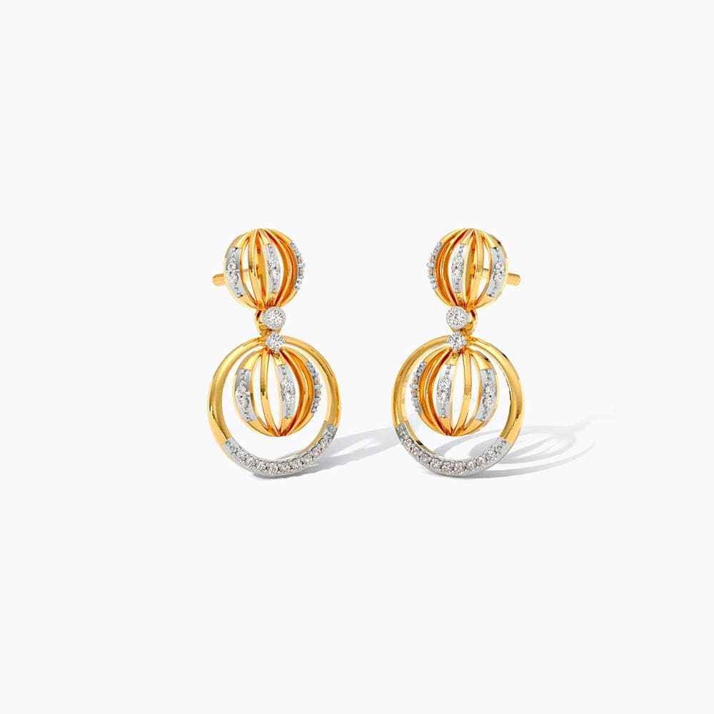 Forever Spark Diamond Drop Earrings