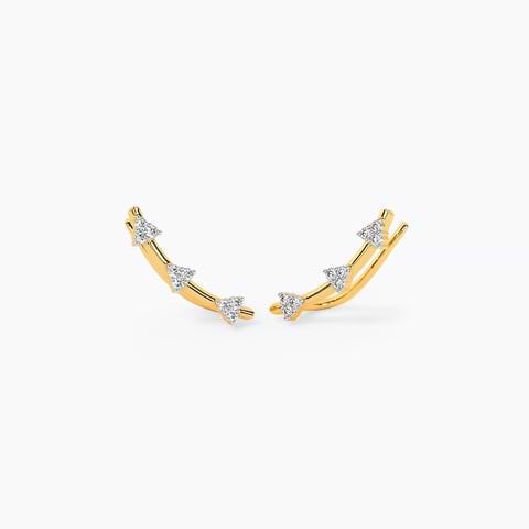 Tiny Treasure Diamond Ear Cuff 
