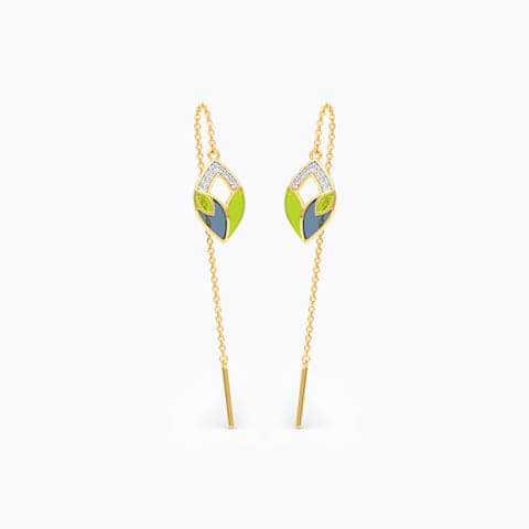 Leafy Tints Diamond Sui Dhaga