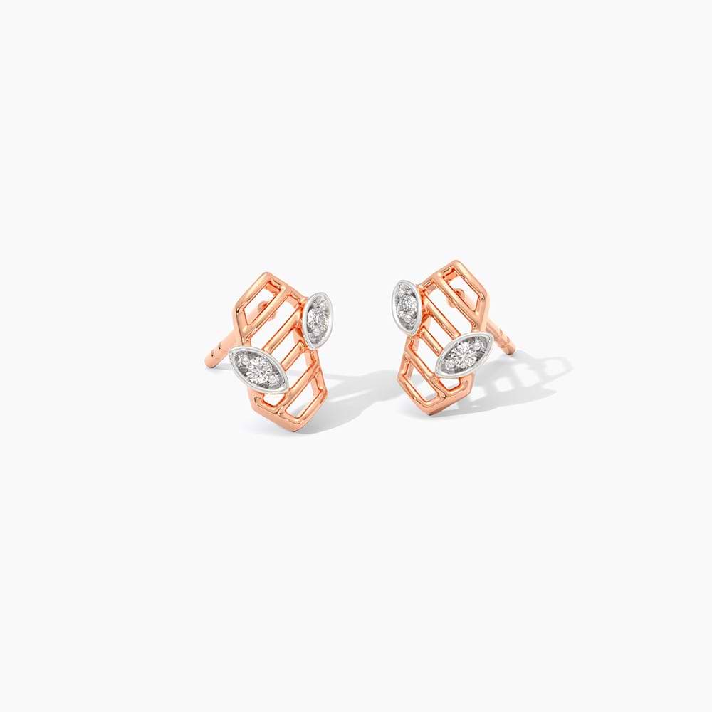Lunexa Diamond Stud Earrings