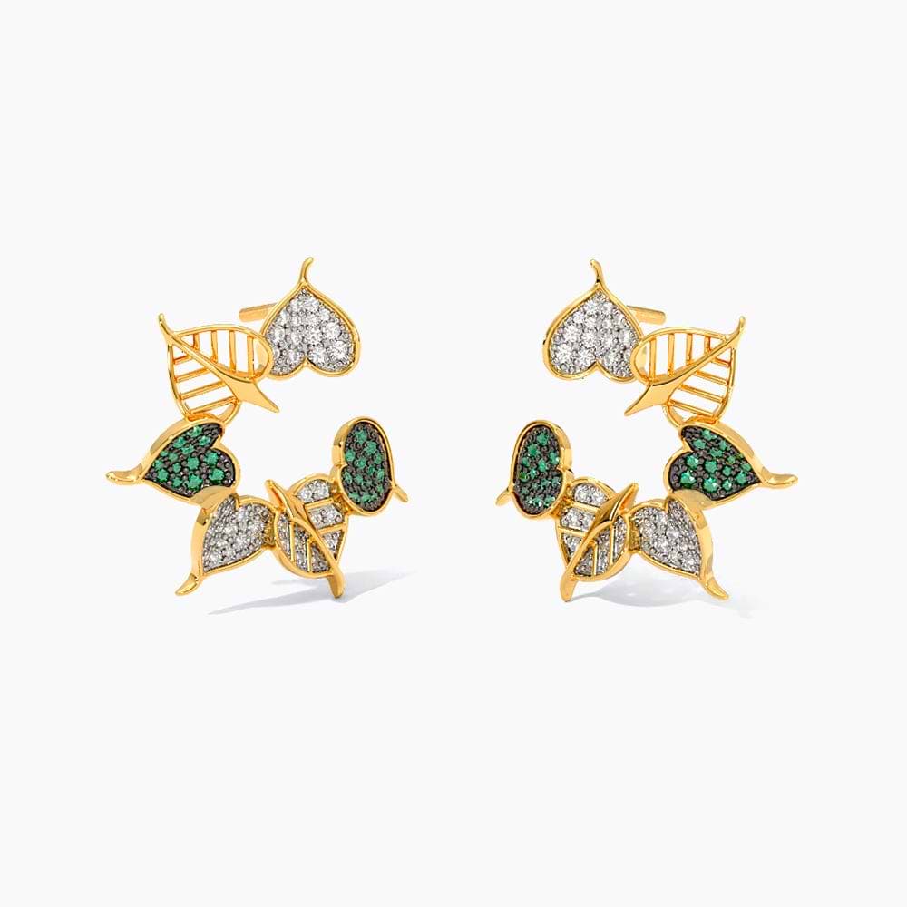 Array Gemstone Stud Earrings
