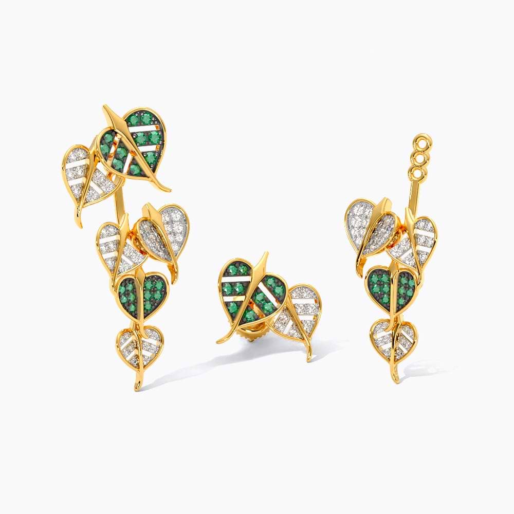 Chime Gemstone Drop Earrings