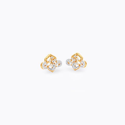 Kireet Diamond Stud Earrings