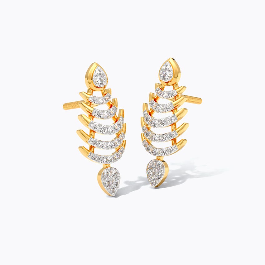 Astrales Diamond Drop Earrings