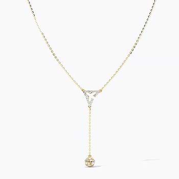 Cloud Chaser Diamond Lariat Necklace