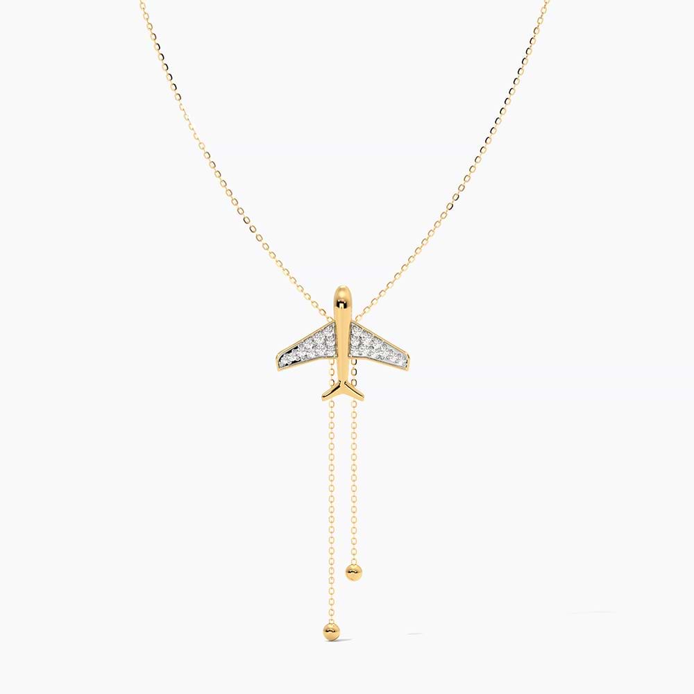 Sky Cruiser Adjustable Diamond Necklace