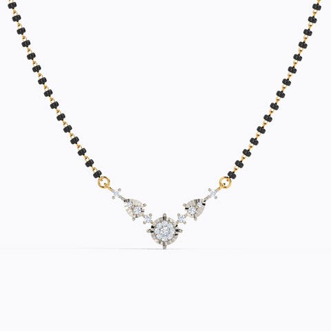 Mahika Miracle Plate Diamond Mangalsutra