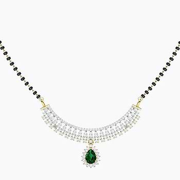 Lekha Gemstone Mangalsutra