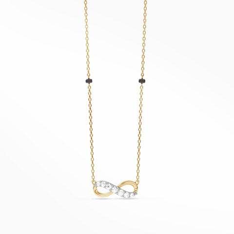 Adara Infinity Diamond Mangalsutra