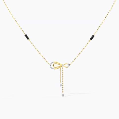 Sonya Infinity Diamond Mangalsutra