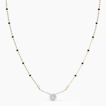 Rays 3 in 1 Diamond Mangalsutra with Pendant