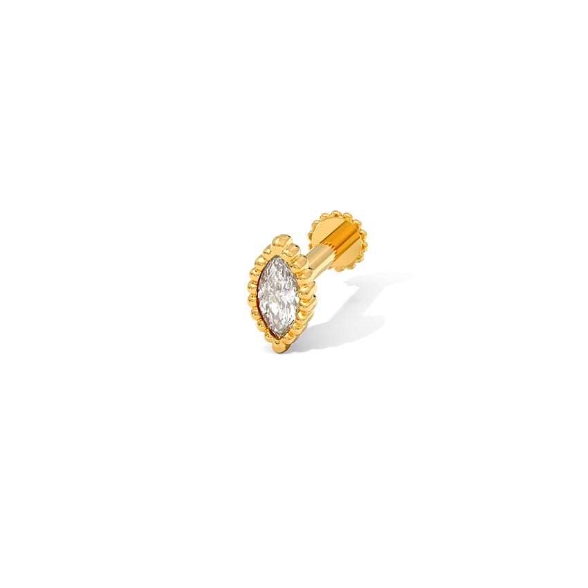 Marquise Diamond Nose Pin