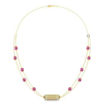 Hawa Jharokha Gemstone Necklace