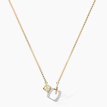 Juliet Geometric Diamond Necklace