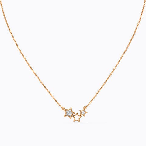 Kylie Glinting Stars Diamond Necklace