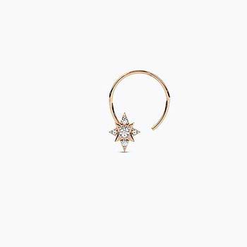 Classic Twinkle Diamond Nose Pin