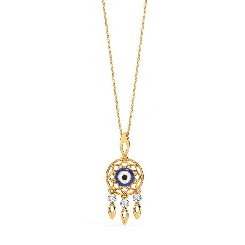 Dreamier Evil Eye Diamond Pendant