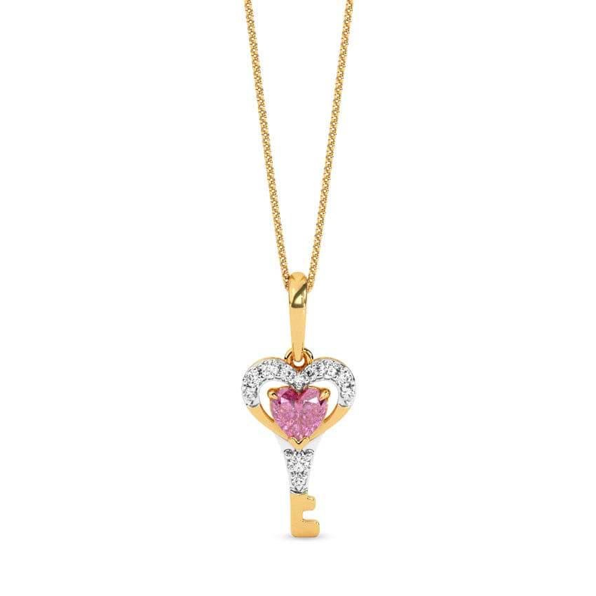 Cupid’s Unlock Gemstone Pendant