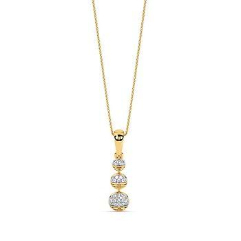 Moonbeam Glint Diamond Pendant