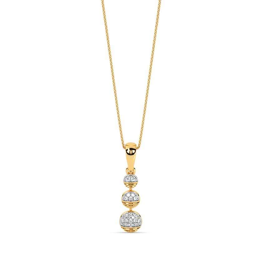 Moonbeam Glint Diamond Pendant