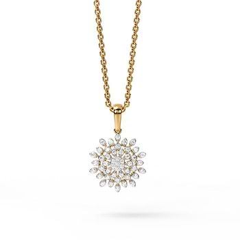 Sunblast Diamond Pendant