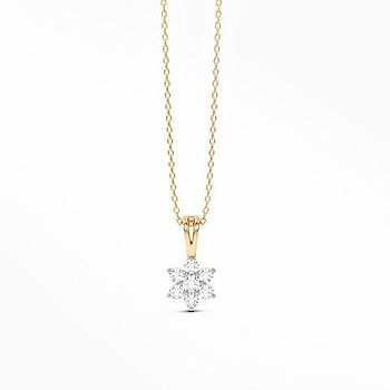 Classic Seven-Stone Diamond Pendant